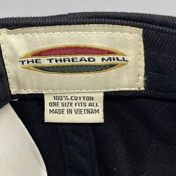 Real Men Work In The Pits Hat Black NASCAR Racing‎ Jeff Hammond - Picture 6 of 6